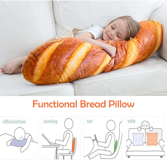 Freshly Baked Bread Pillow Plush